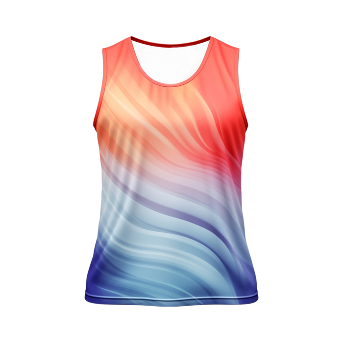 Orange Ladies Tank Top