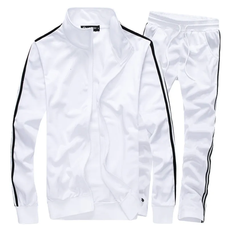 White Windbreaker