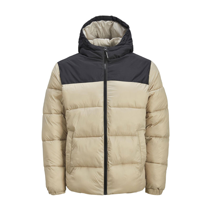 Faded Yellow Puffer Jacket