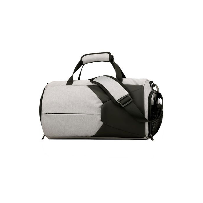 White and Black Kit Bag