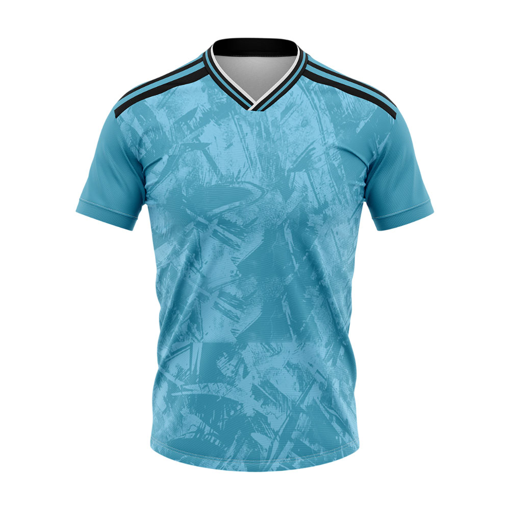 Ocean Blue Printed T-Shirt