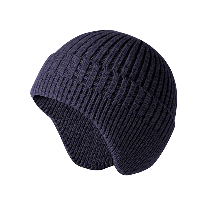 Dark Blue Beanie Cap