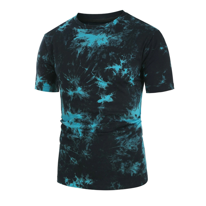 Black and Ocean Blue T-shirt