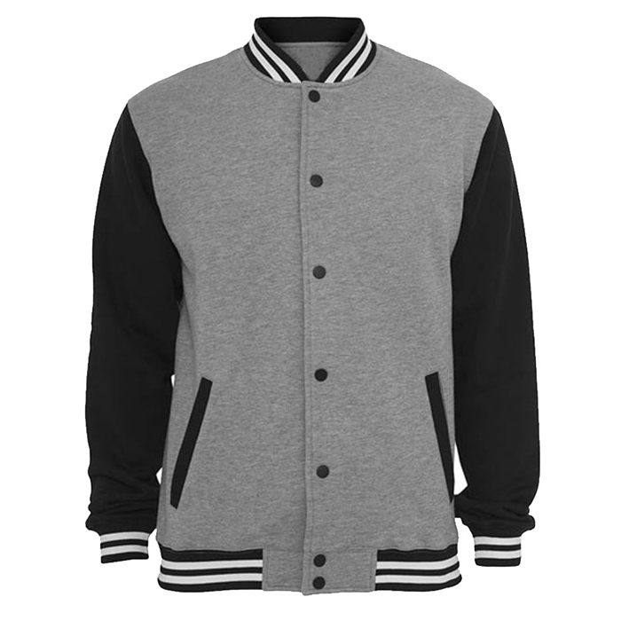 Grey Varsity Jacket