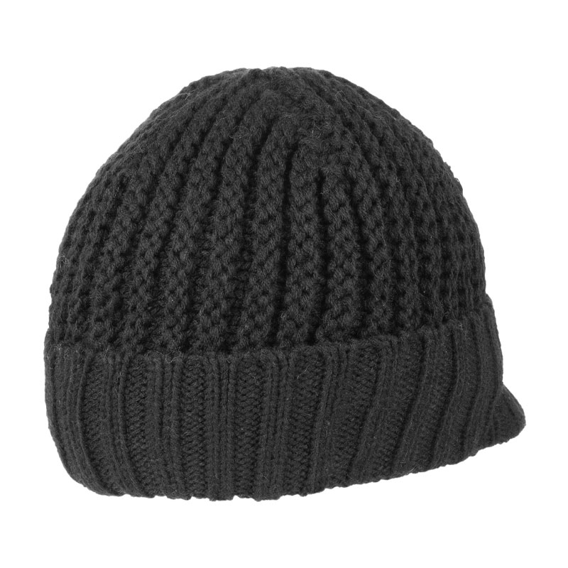 Black Beanie Cap