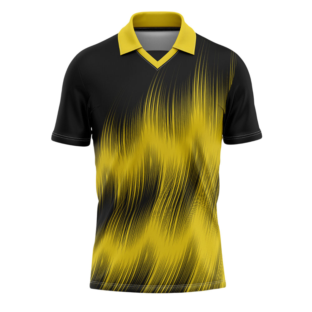 Yellow and Black Polo